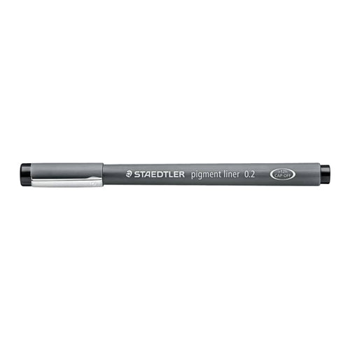 PENNA FINELINER STAEDTLER PIGMENT LINER 0.2MM NERO