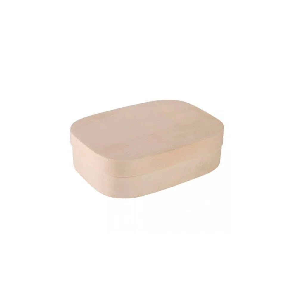 LEGNO DA DECORARE SCATOLA RETTANGOLARE CM.10,5X7,5X3