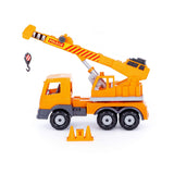 Mezzi Lavoro Cm.42 - Camion Con Gru