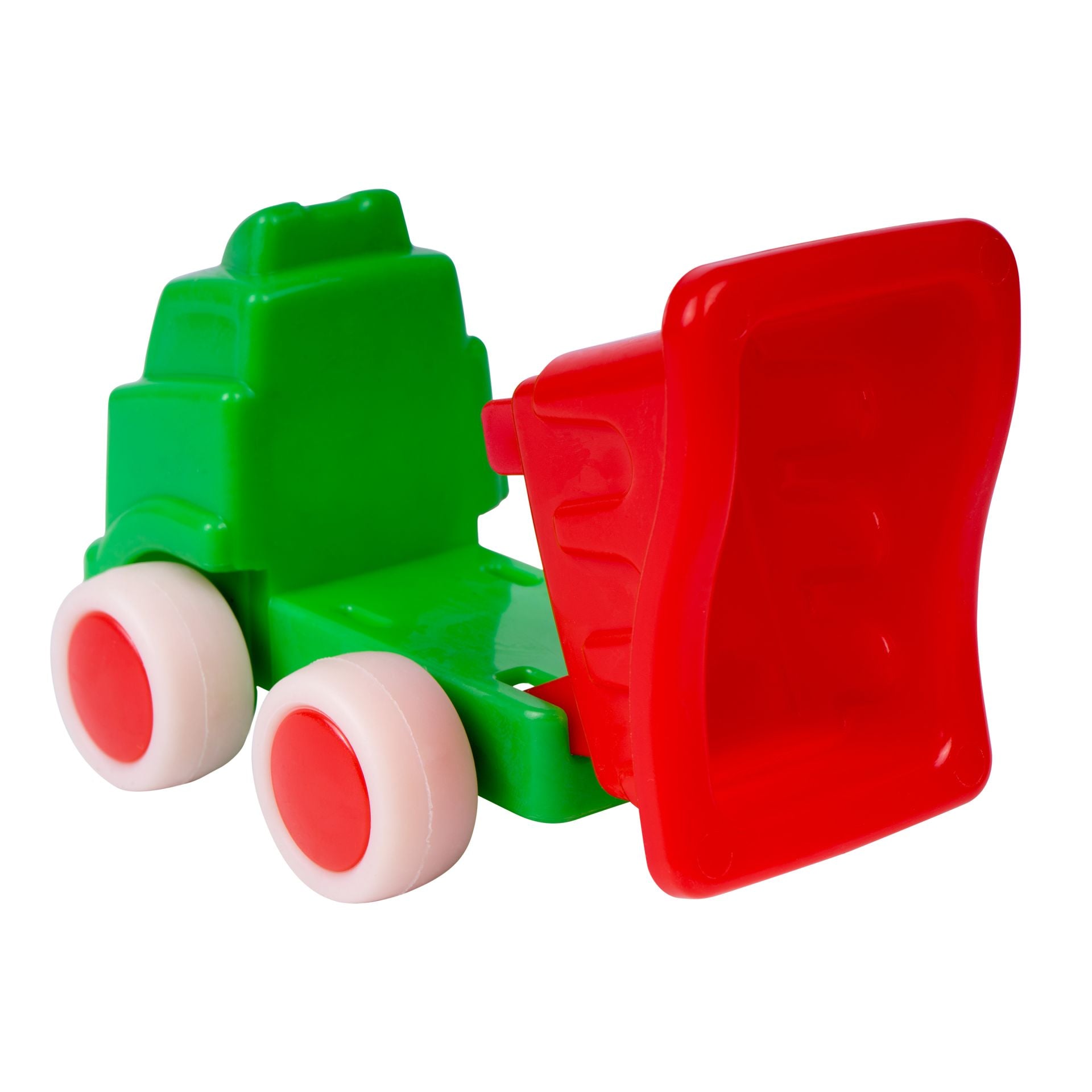 Go-Go - Camion Con Ribalta - Set 4 Pezzi Colori Assortiti