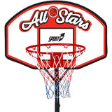 Canestro Basket Usa Con Piantana Trasportabile