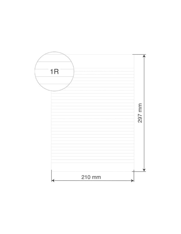 CARTA PROTOCOLLO FG. 200 UN RIGO