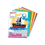 CARTA RASATA 12 FOGLI CM. 24X34 COL.ASS