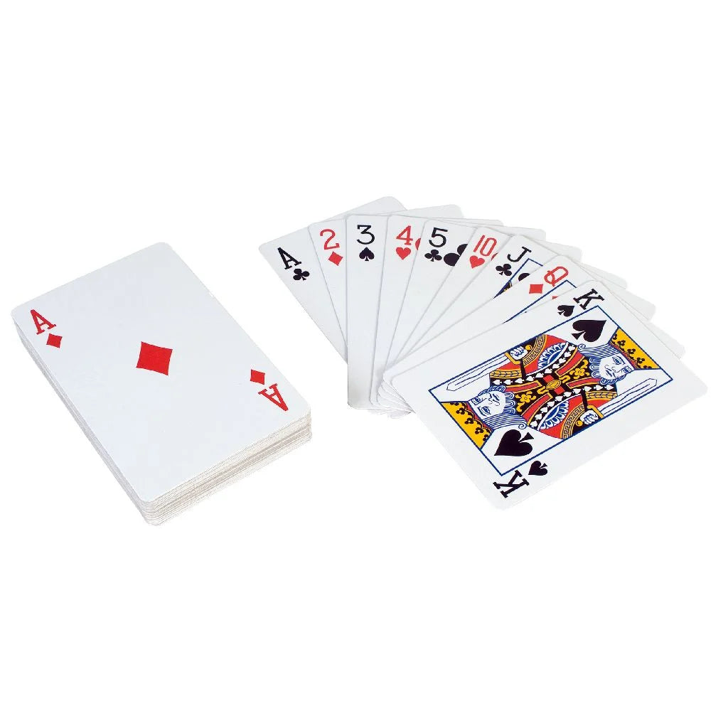 Carte Da Gioco Giganti Cm. 21X13,5 - Mazzo Pezzi 54