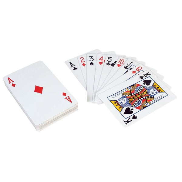 Carte Da Gioco Giganti Cm. 21X13,5 - Mazzo Pezzi 54