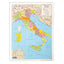 Carta Geografica Da Banco Cm. 29,7X42 - Italia Confezione 10 Pezzi