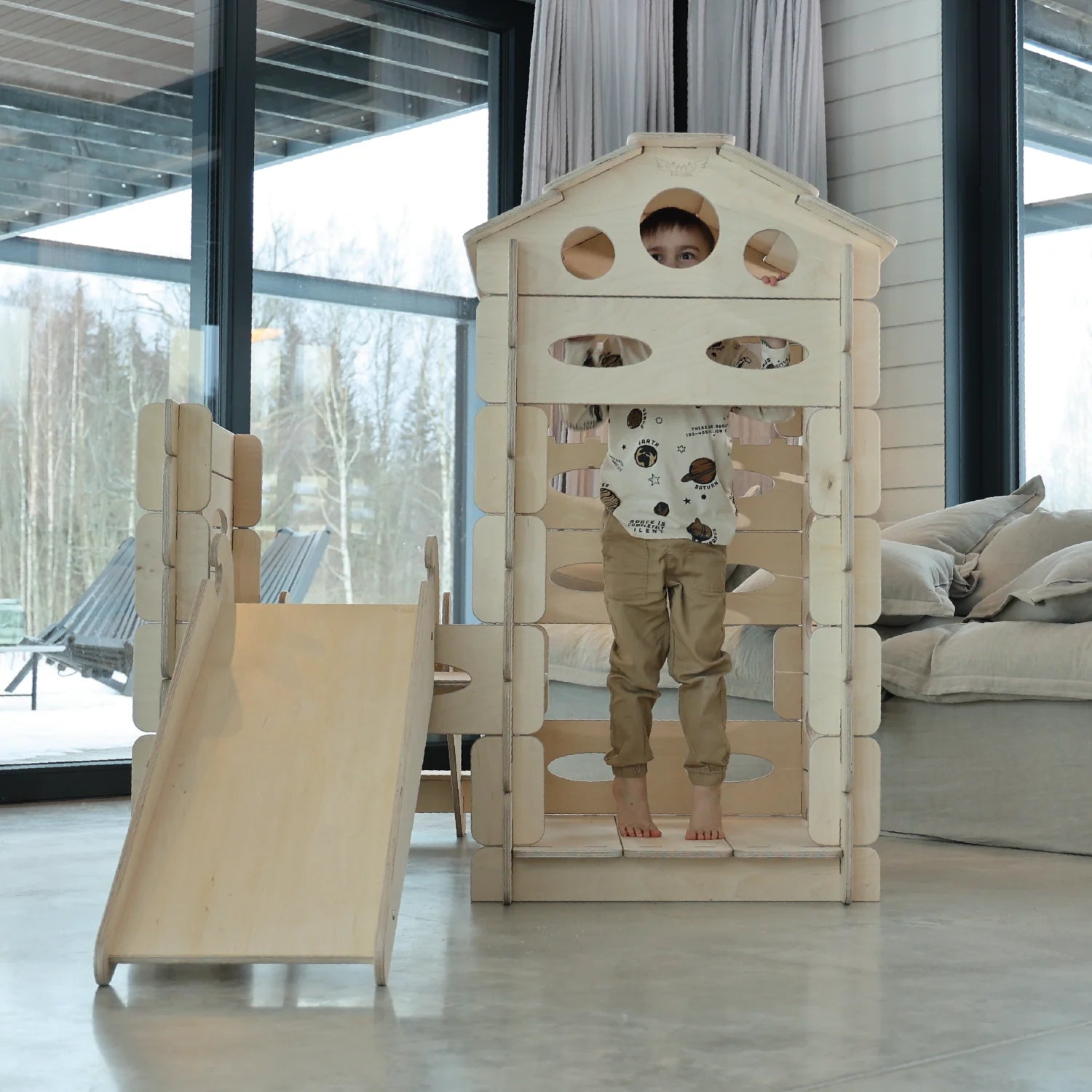 I-Build Grande Casa In Legno