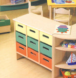 Casetta Contenitore In Cartone Cm. 35x25x17 H - Confezione 8 Pezzi
