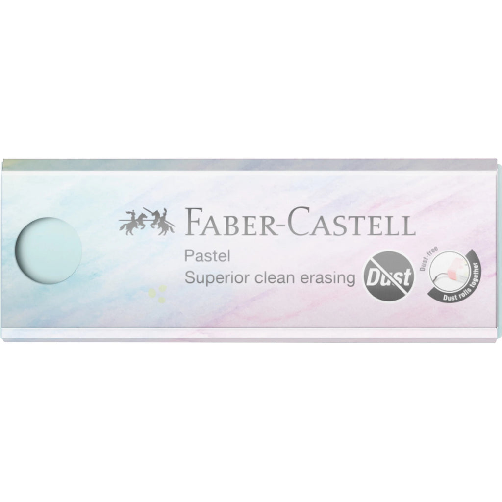 GOMMA GRANDE FABER CASTELL PASTEL AZZURRO