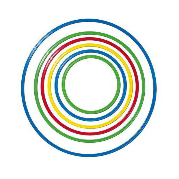 CERCHIO  DIDATTICO- SET 3 PZ. DIAM. CM. 40-50-60 -