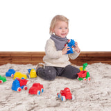 Go-Go - Camion Con Ribalta - Set 4 Pezzi Colori Assortiti