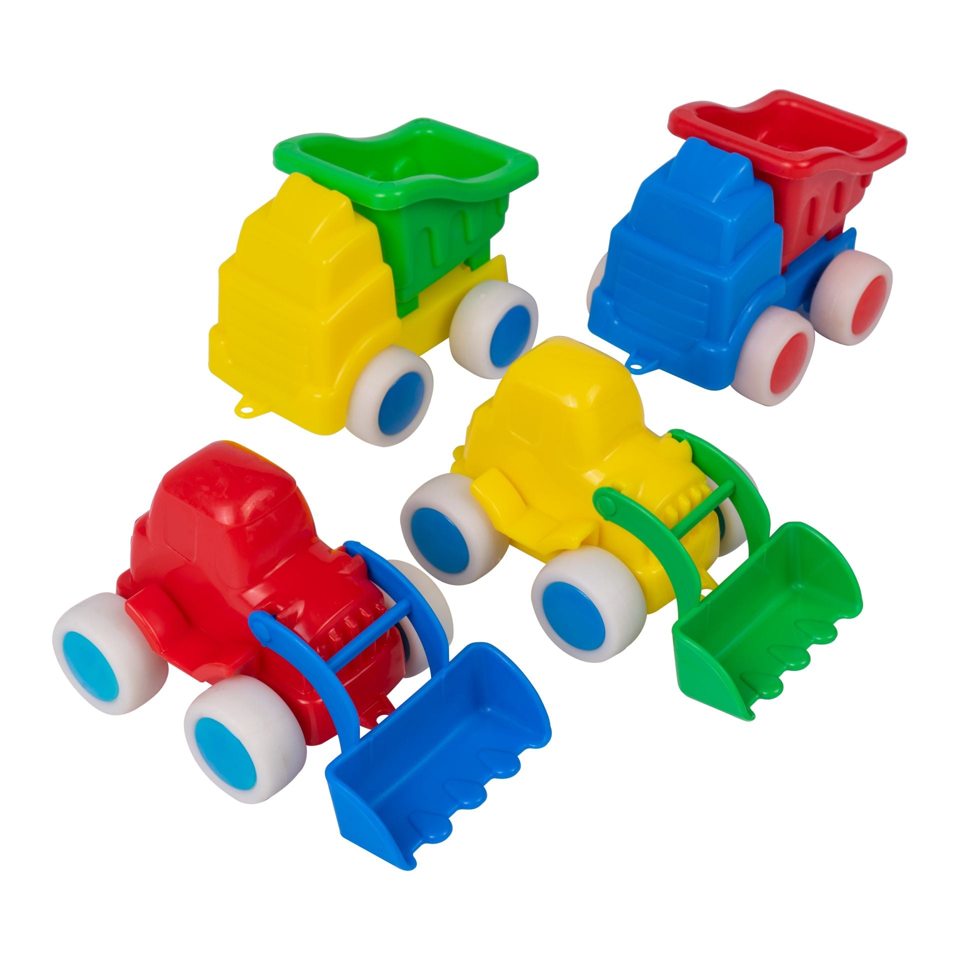 Go-Go - Mezzi Attrezzati - Set 4 Pezzi