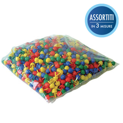 Chiodini Misti In 3 Misure - Busta 500 Grammi