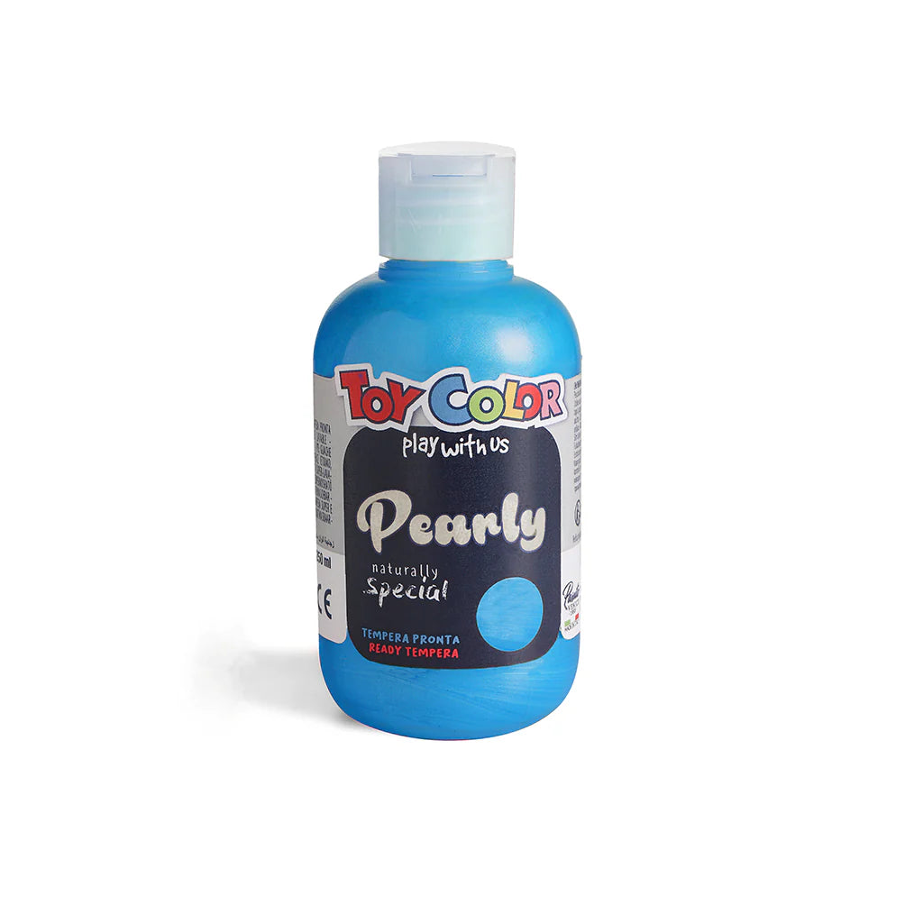 TEMPERA PERLATA TOY COLOR ML. 250 CYAN Immagine principale del prodotto