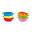 Ciotole Diametro Cm 12 Ml 350 - Confezione 6 Pezzi Colori Assortiti