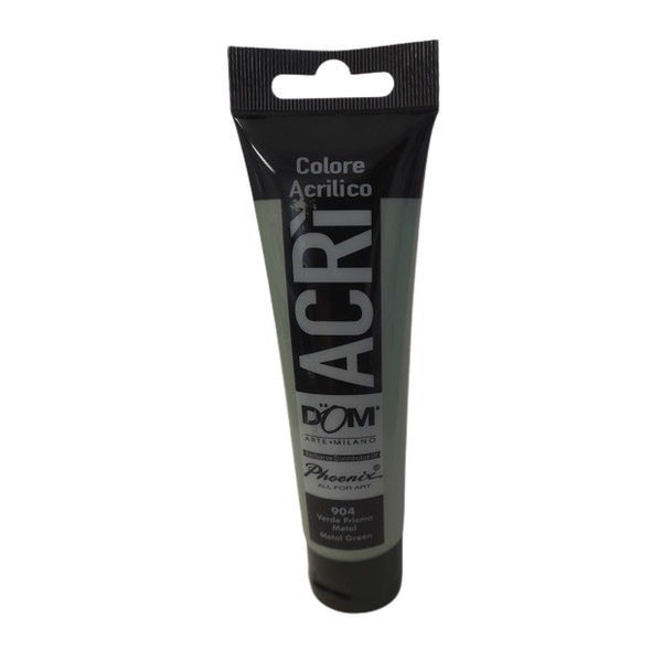 ACRILICO TUBO ML. 100 - SET 5 TUBI COLORI METAL