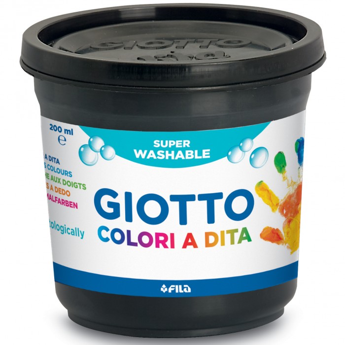 TEMPERA DITA GIOTTO ML.200 6 COLORI Immagine secondaria del prodotto