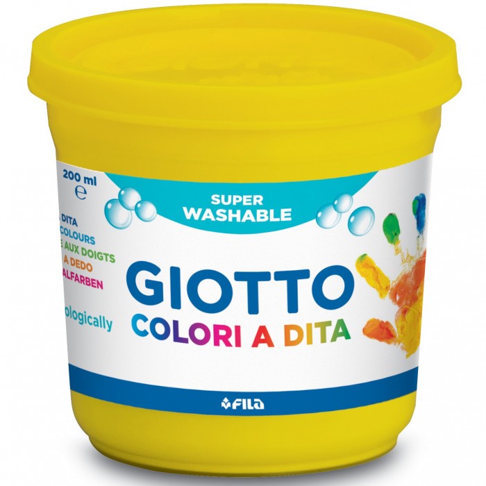 TEMPERA DITA GIOTTO ML.200 6 COLORI