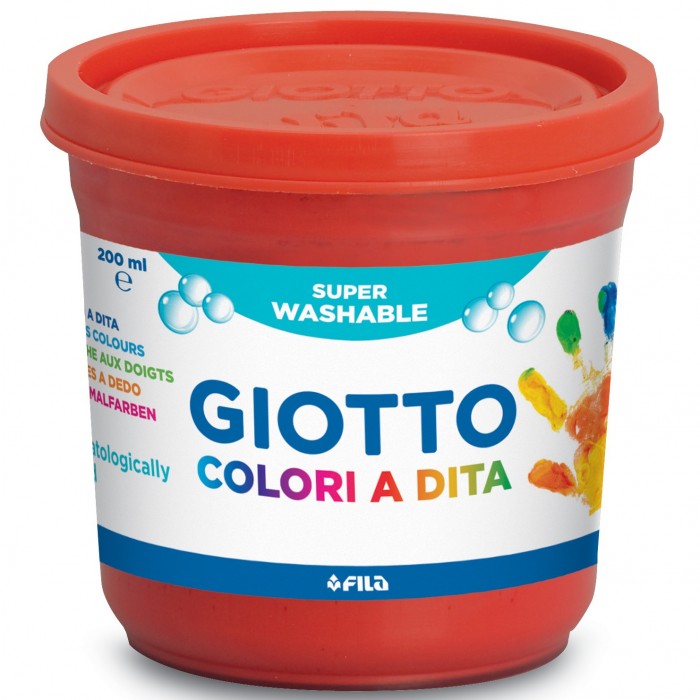 TEMPERA DITA GIOTTO ML.200 6 COLORI