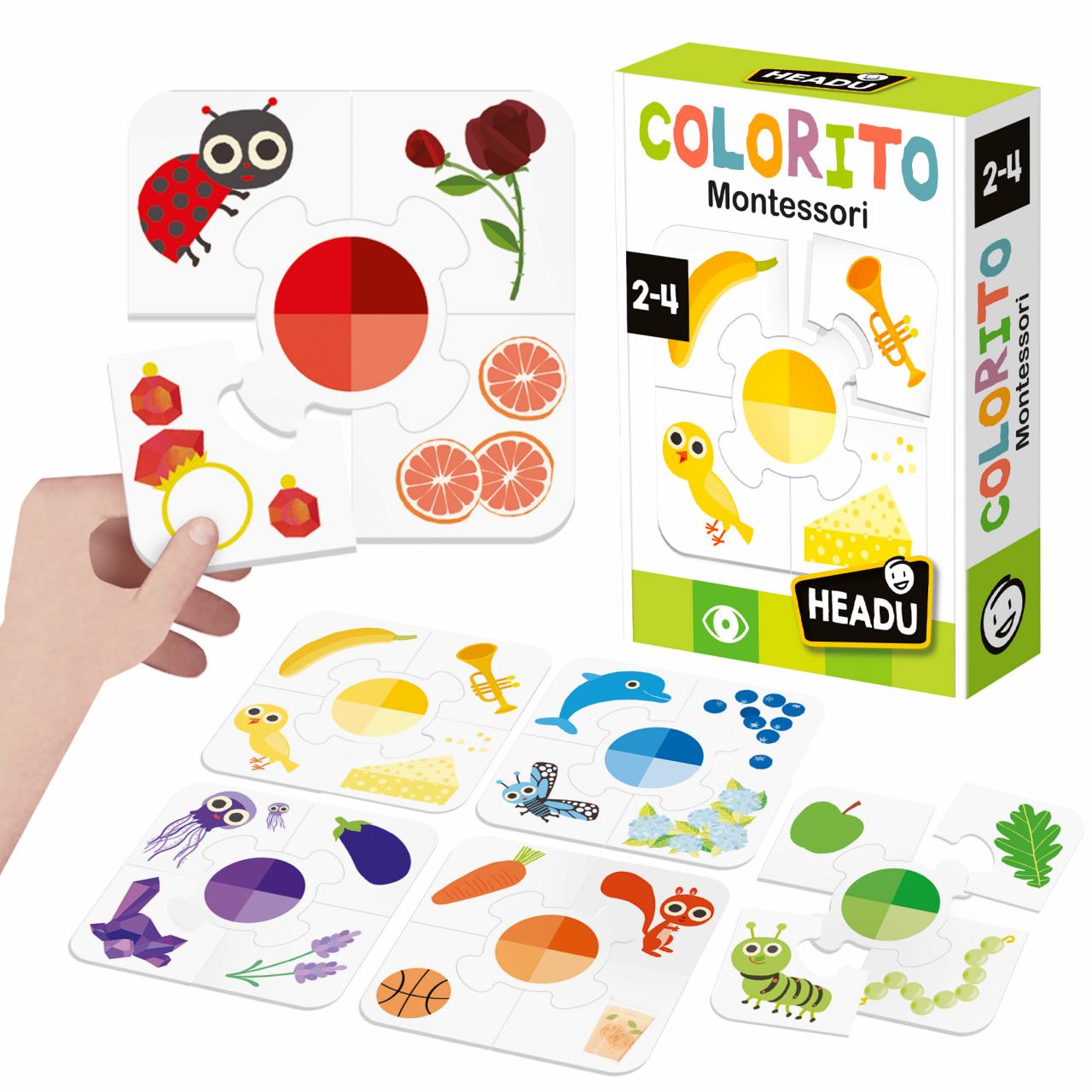 Puzzle Dei Colori Montessori
