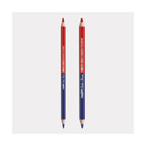 Matite Rosso E Blu Confezione 12 Pezzi Carioca