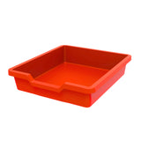 Contenitore Basso Cm. 43X31,5X7,5 H - Rosso