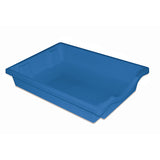 Contenitore Basso Cm. 43X31,5X7,5 H - Blu