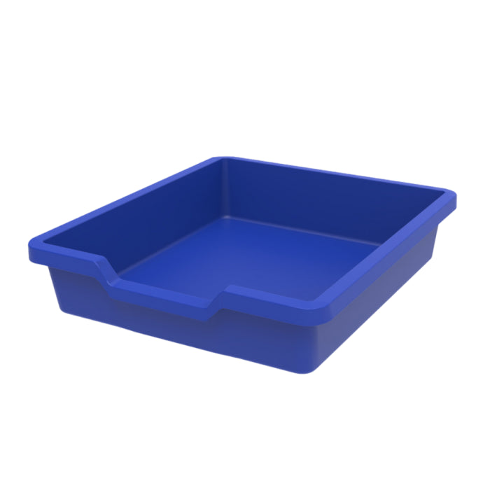 Contenitore Basso Cm. 43X31,5X7,5 H - Blu