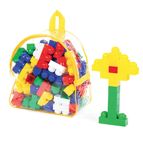 Costruzioni In Plastica - Sacca Grande 85 Pezzi