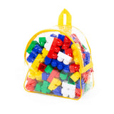 Costruzioni In Plastica - Sacca Grande 85 Pezzi