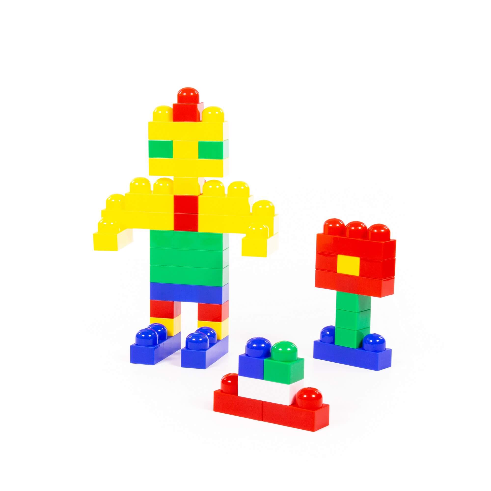 Costruzioni In Plastica - Sacca Grande 85 Pezzi