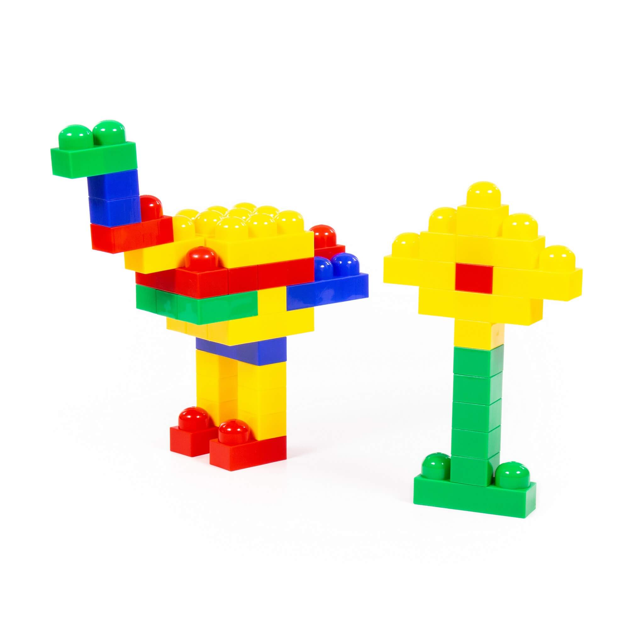 Costruzioni In Plastica - Sacca Grande 85 Pezzi