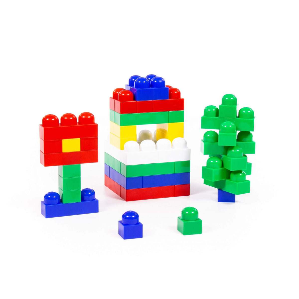 Costruzioni In Plastica - Sacca Grande 85 Pezzi