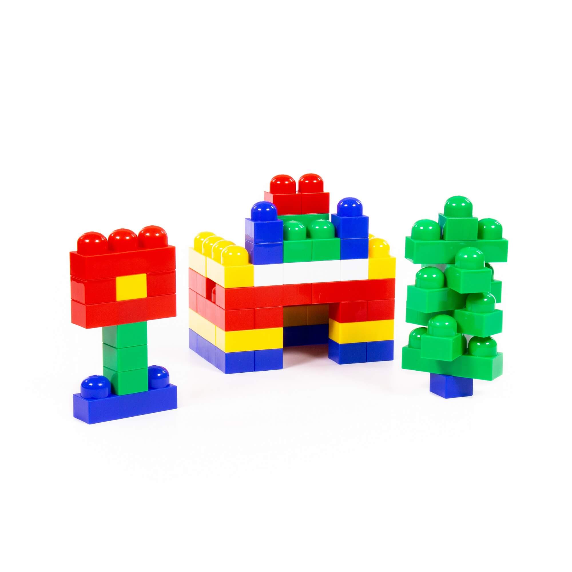 Costruzioni In Plastica - Sacca Grande 85 Pezzi