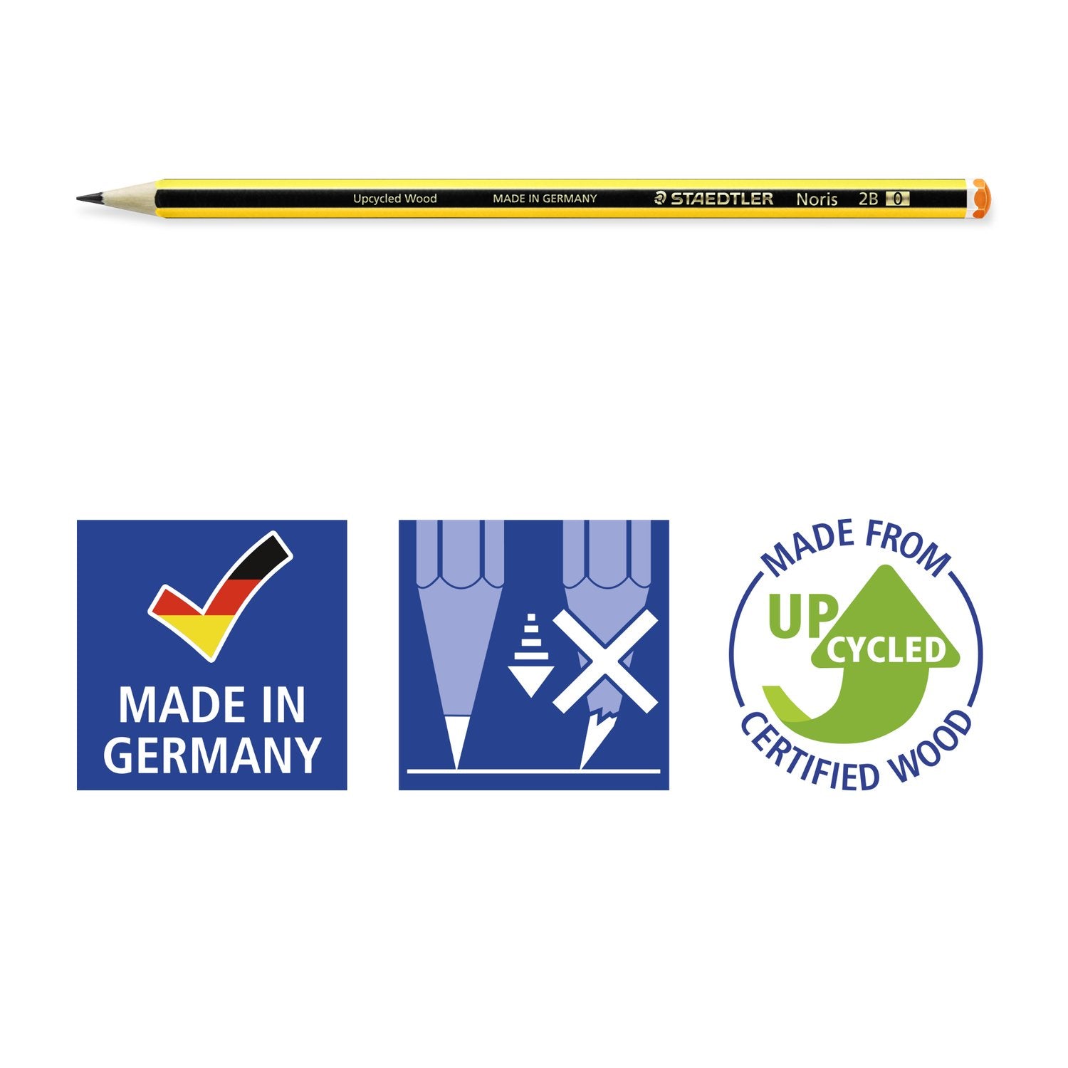 LAPIS STAEDTLER 2B - 0