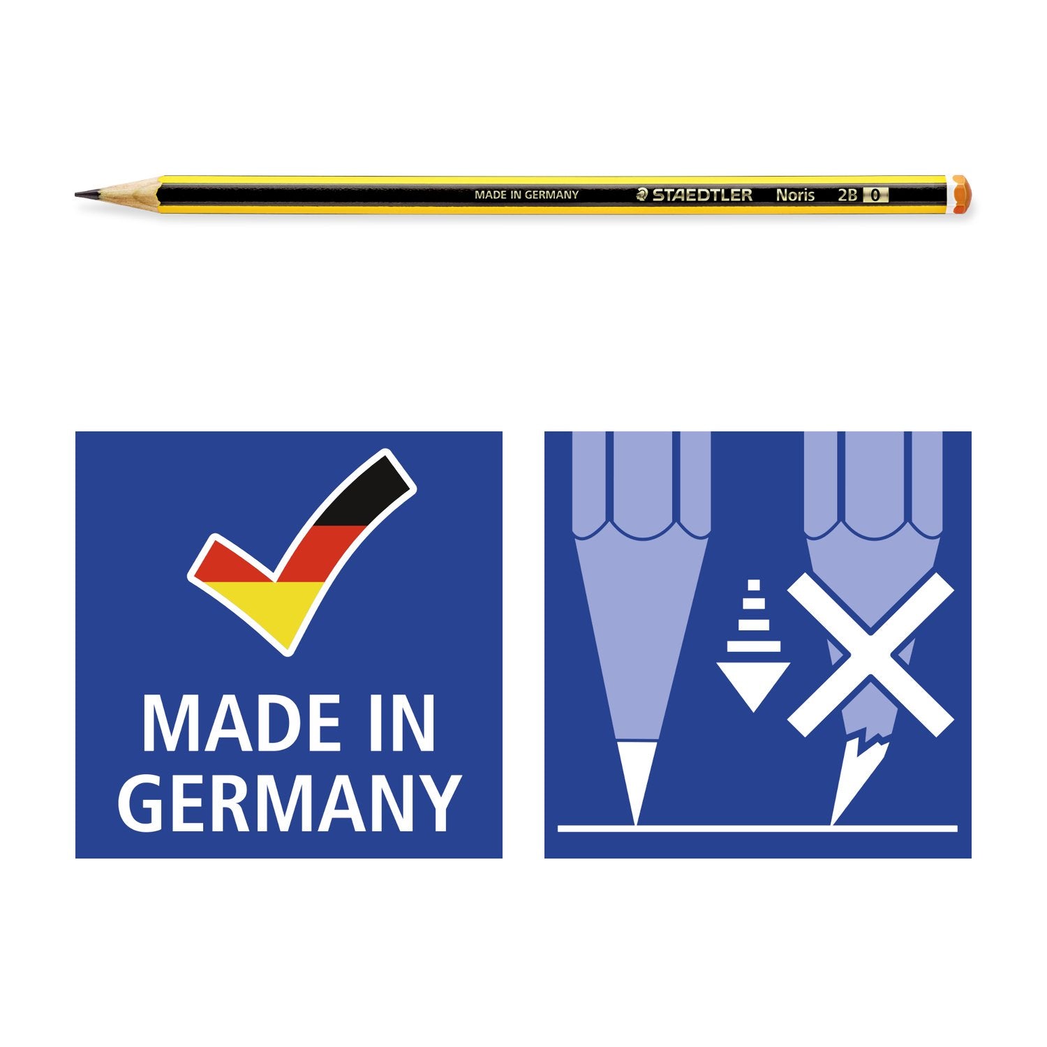 LAPIS STAEDTLER 2B - 0