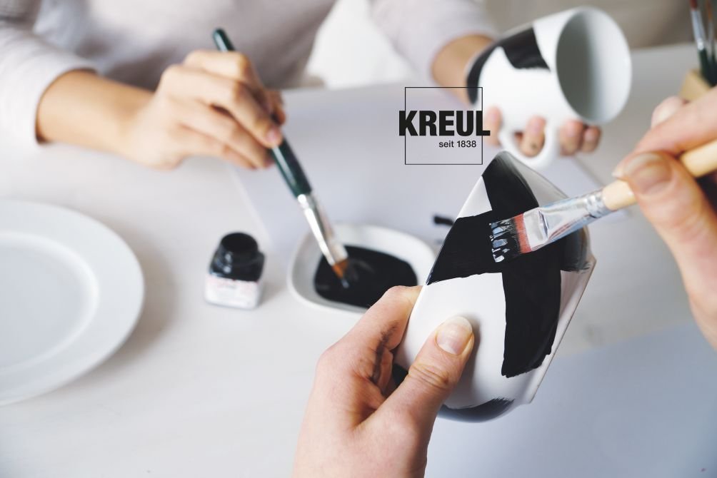 KREUL - GLASS & PORCELAIN 20 ML - SET 6  ASSORTITI