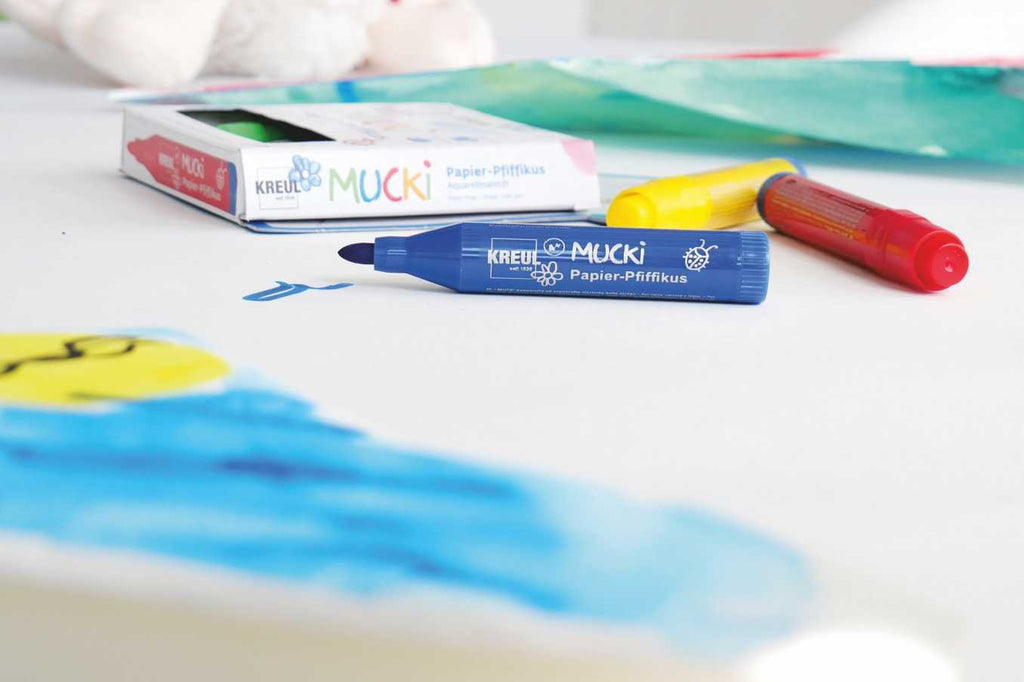 MUCKI - PENNA AD ACQUA PAPER PIXIE - SET 5 ASSORTI