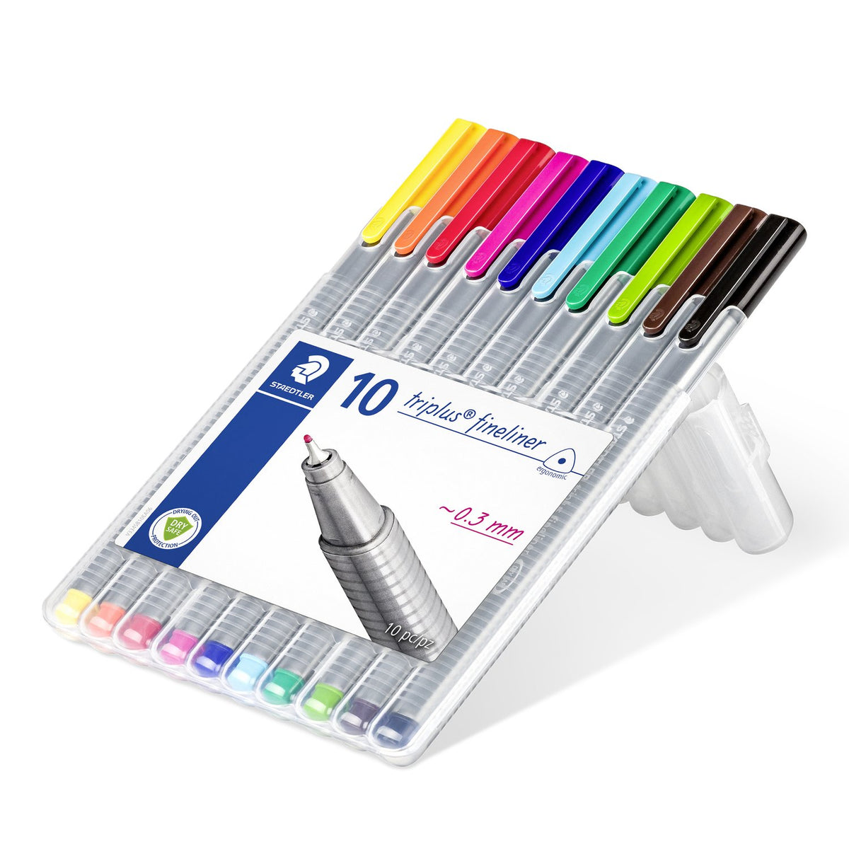 PENN. FINELINER TRIPLUS STAEDTLER 10 COLORI MM.3 SCATOLA PLA Immagine principale del prodotto