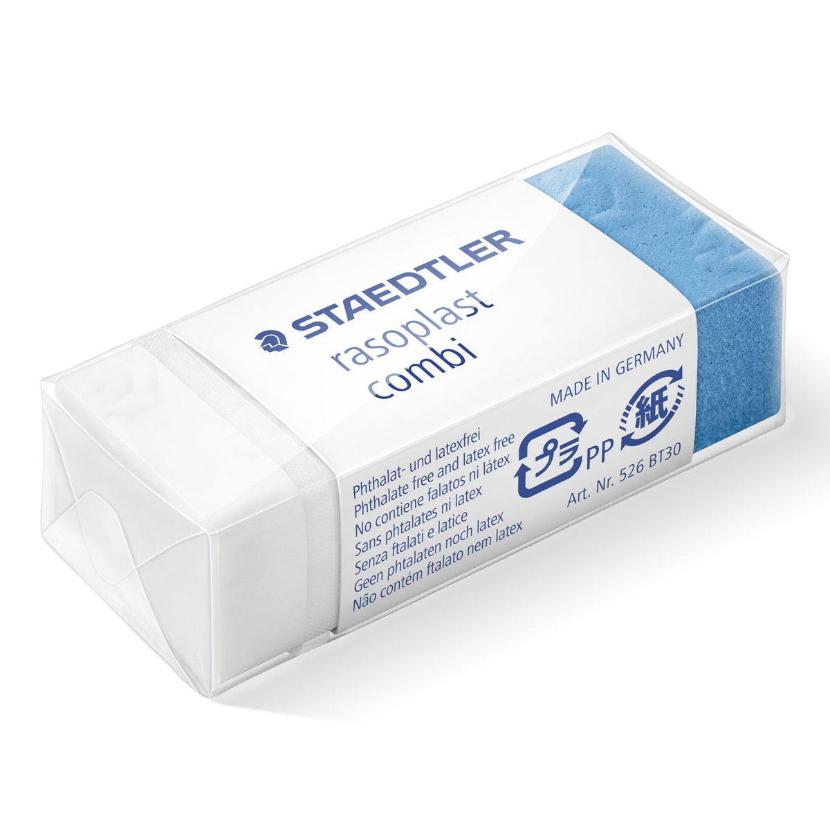GOMMA STAEDTLER BIANCA/BLU 43X19X13