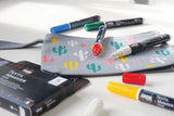 KREUL - MARKER PER TESSUTI - SET 5       OPACHI