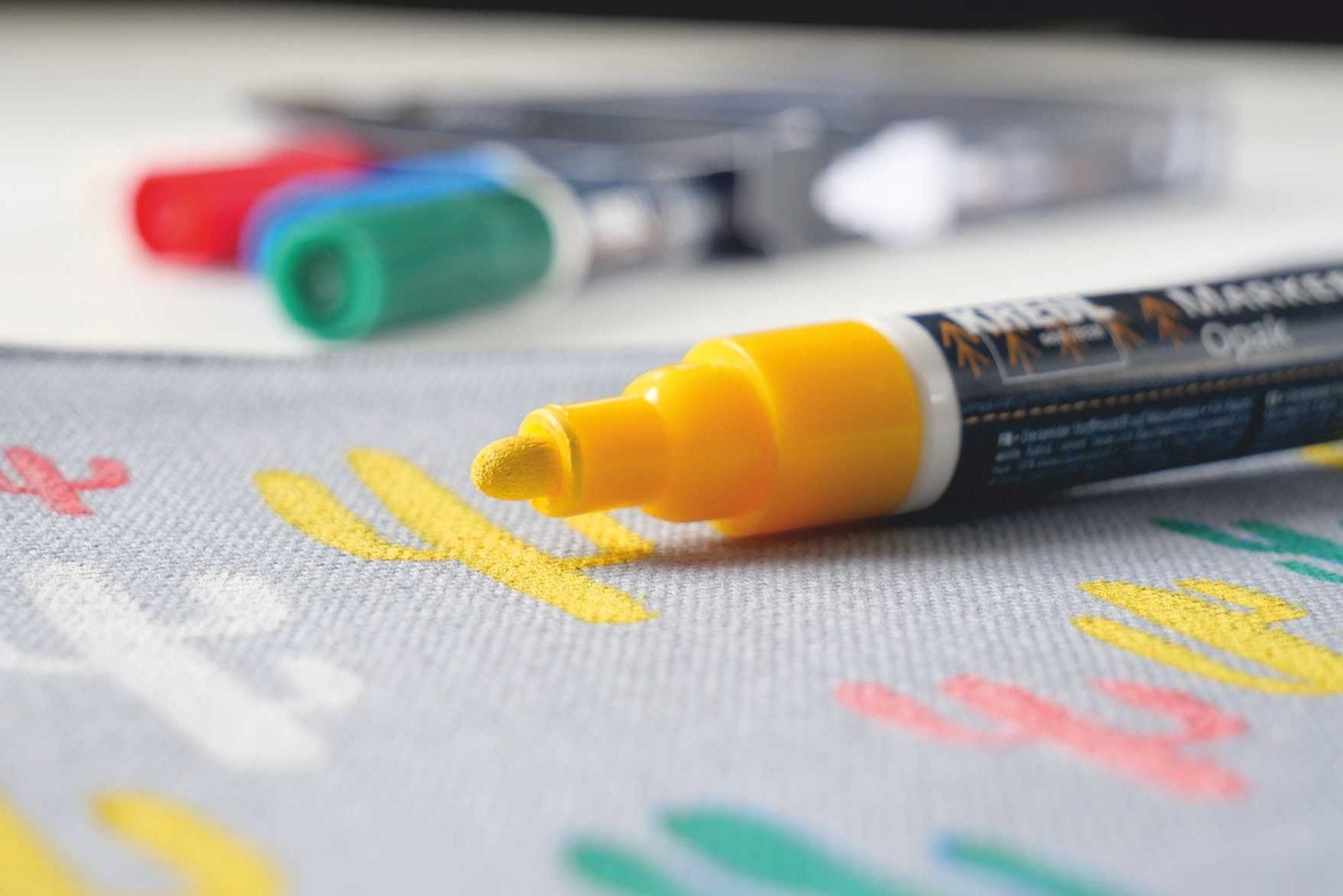 KREUL - MARKER PER TESSUTI - SET 5       OPACHI