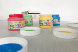 MUCKI - COLORI A DITA 150 ML - SET 4     TESSUTI
