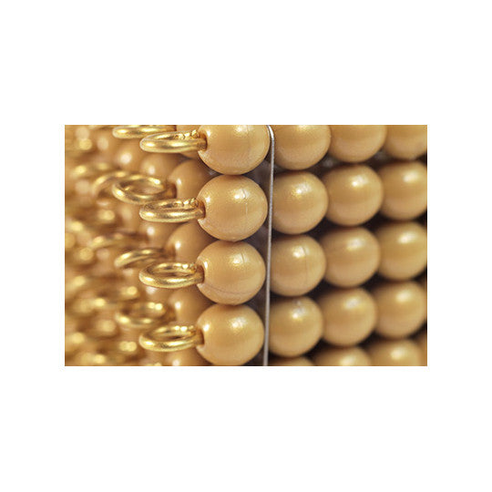 CUBO DI 1000 PERLE ORO