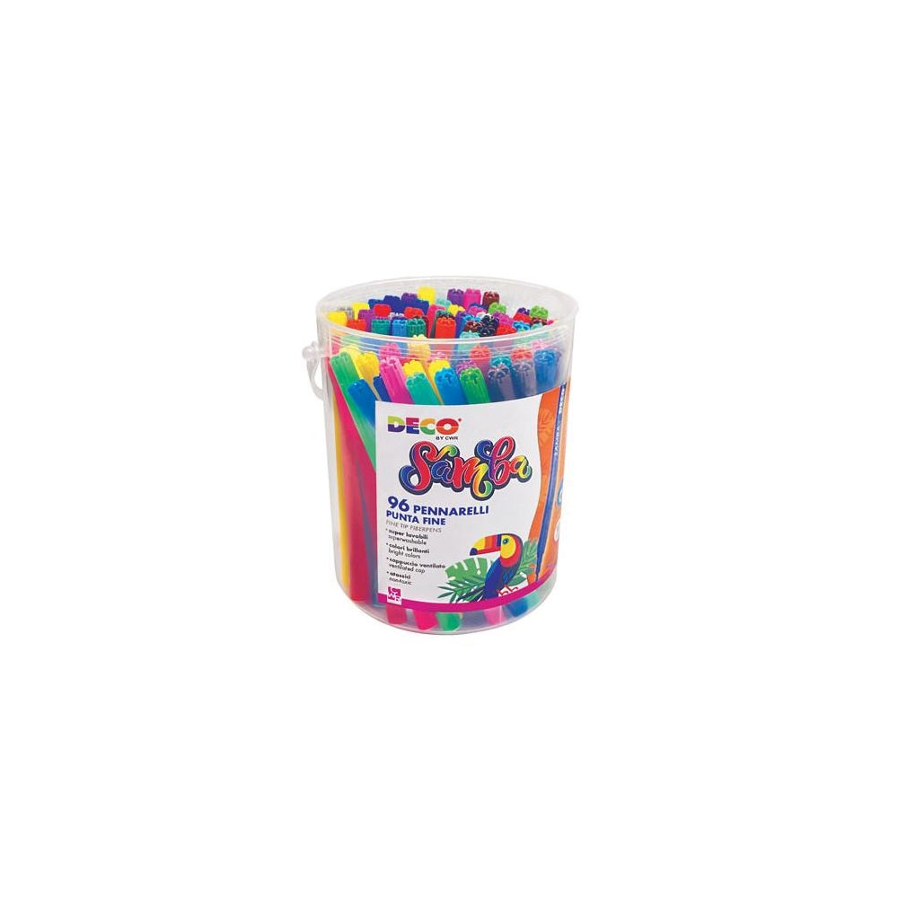 PENNARELLI COLORATI SAMBA - BARATTOLO PZ. 96