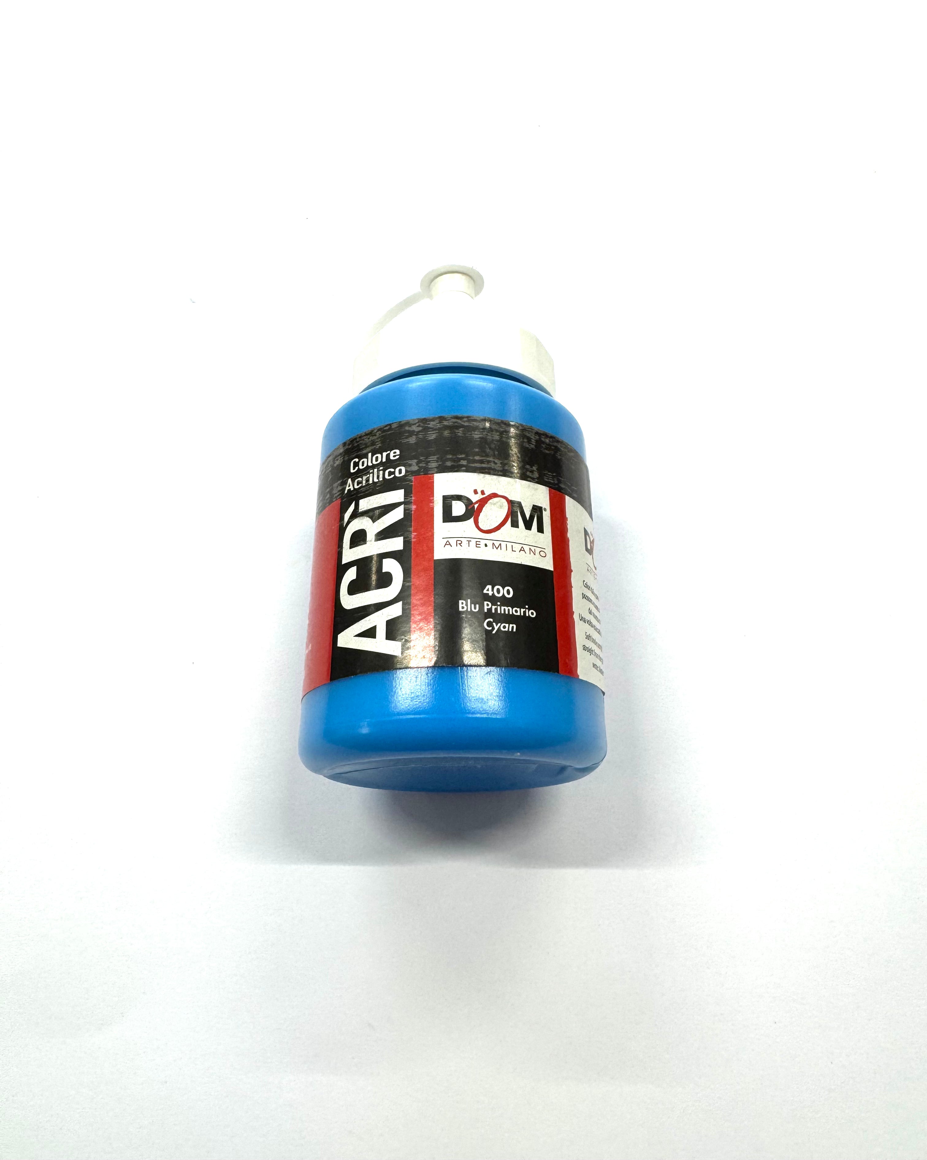 COLORE ACRILICO - FLACONE ML.250 - CYAN