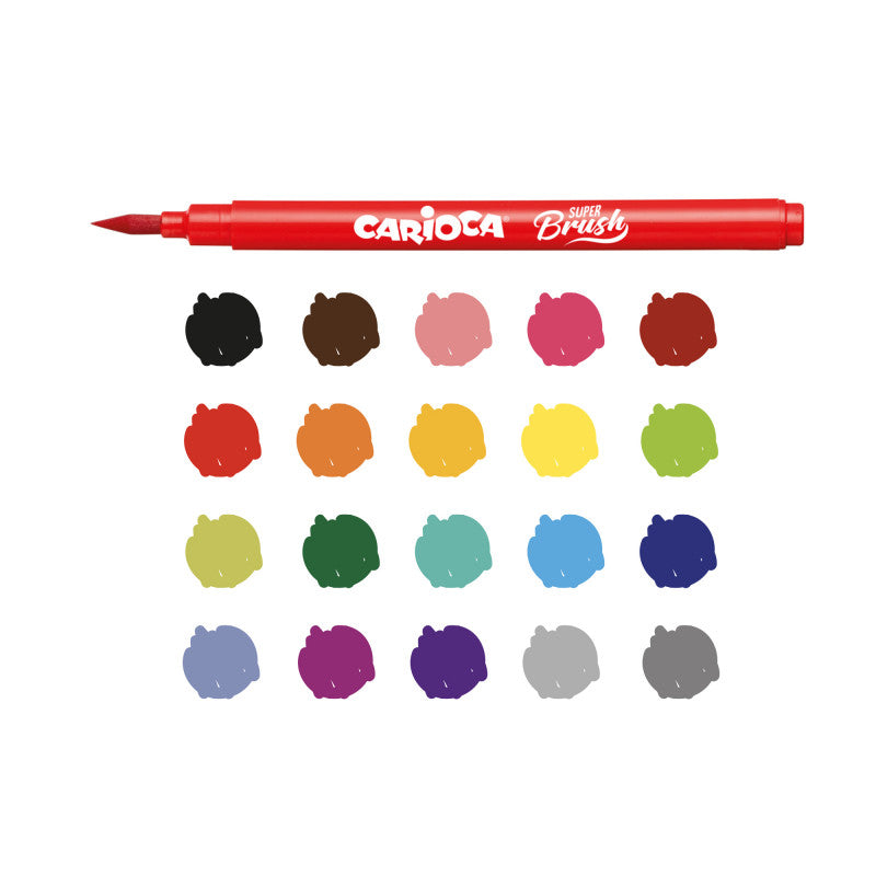 PENNARELLI CARIOCA SUPER-BRUSH /20 Immagine secondaria del prodotto