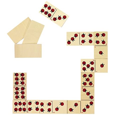 Domino Coccinella - 28 Pezzi