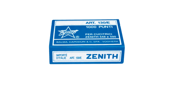 PUNTI CUCITRICE MM.6 ZENITH\130 PZ. 1000 PASSO 6/4