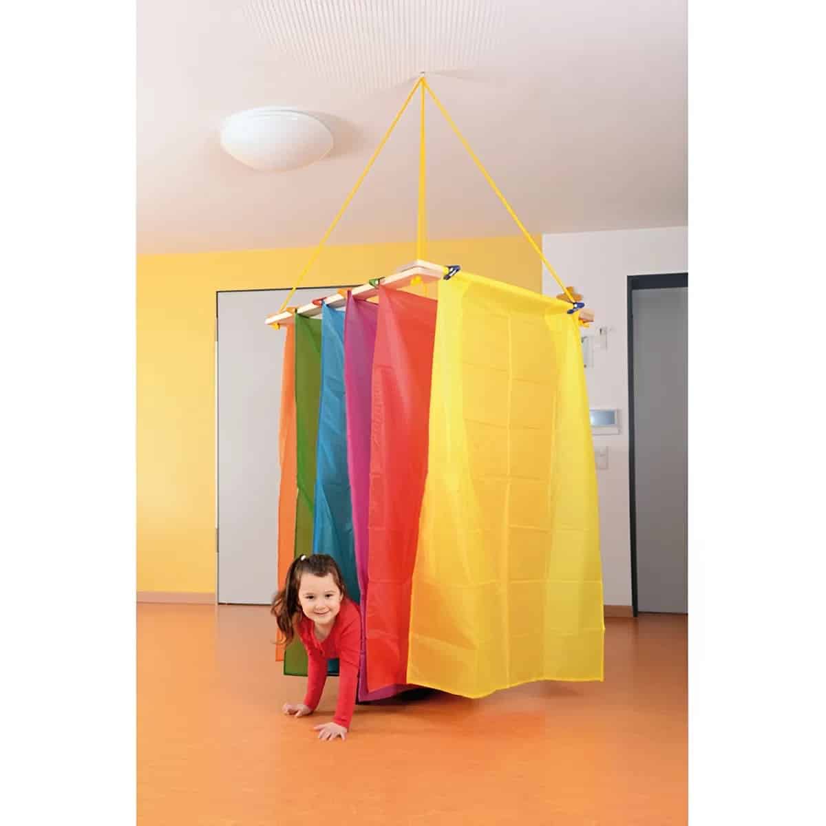 Drappi Colorati Cm. 100X145 - Set 6 Pezzi